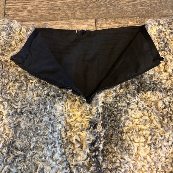 Rare Vintage Curly Mongolian Lamb Fur Skirt - Picture 3 of 11
